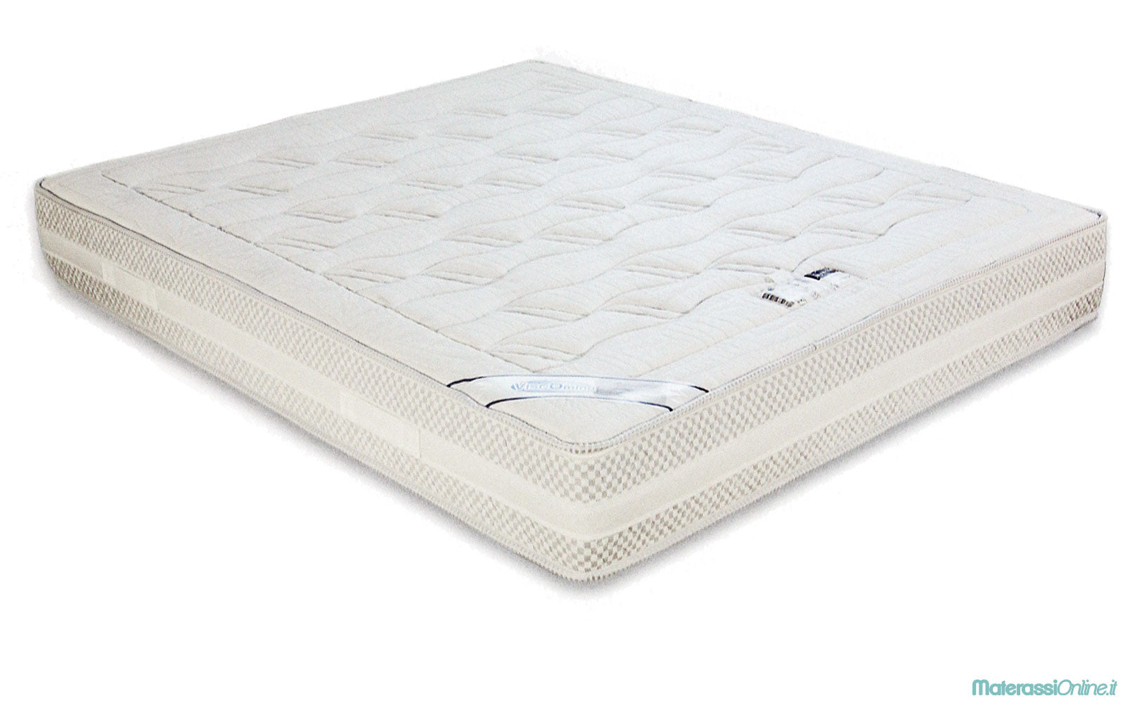 Materasso Memory con tessuto 100% Fibra Anallergica e Viscosa