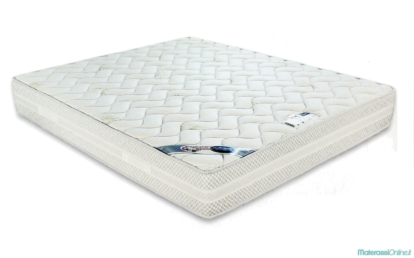 Materasso molle insacchettate con tessuto Aloe Vera